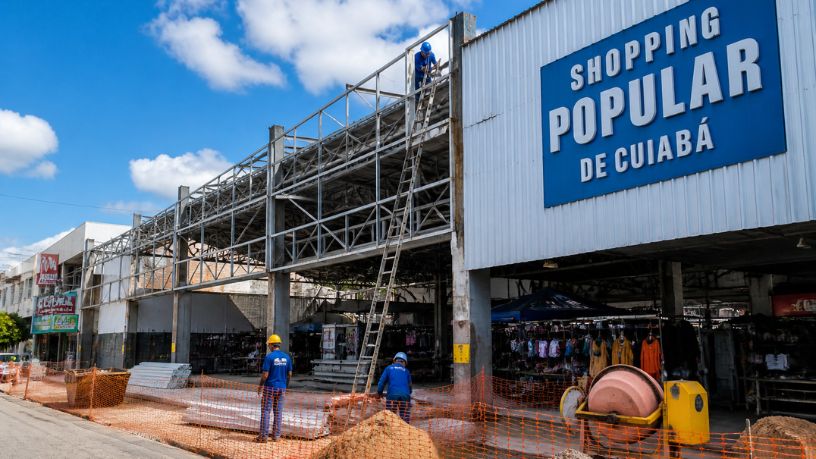 Financiamento para reconstrução do Shopping Popular de Cuiabá impulsiona economia e reacende debate sobre política pública urbana
