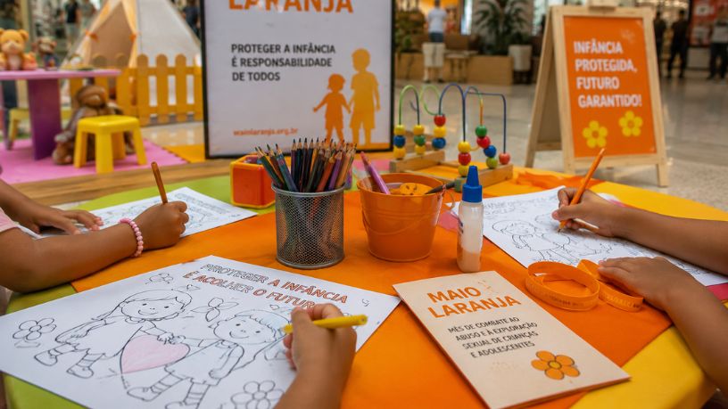 Proteção da infância no Shopping e o papel das ações educativas no Maio Laranja