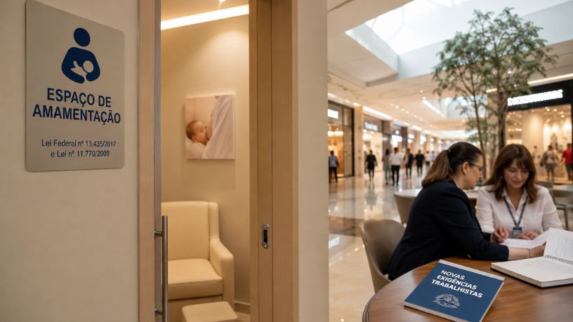 A Regulamentação do Espaço de Amamentação em Shopping Centers e as Novas Exigências Trabalhistas
